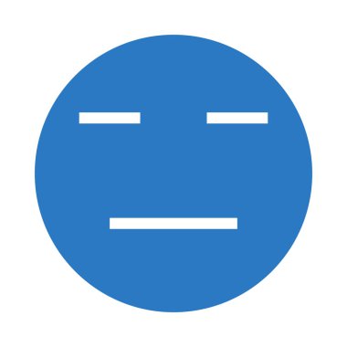 Emoji yüz glif renk simgesi