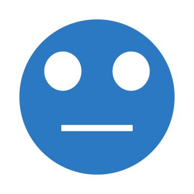 sevimli yüzü glif renk simgesi