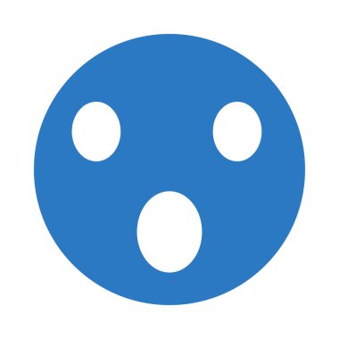 Emoji yüz glif renk simgesi