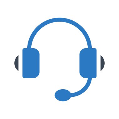 kulaklık glif renk simgesi