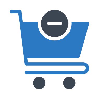 sepeti glif renk simgesini Kaldır