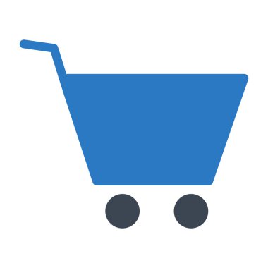 alışveriş glif renk simgesi 