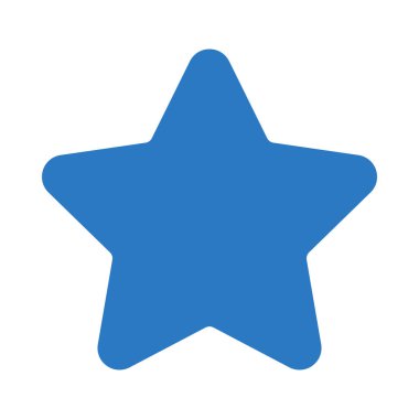 yıldız glif renk simgesi 