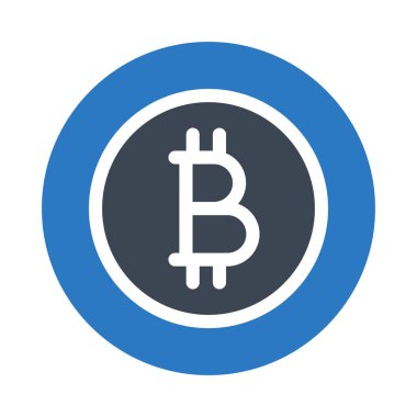 bitcoin glif renk simgesi