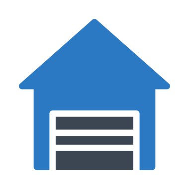 ev belge glif renk simgesi