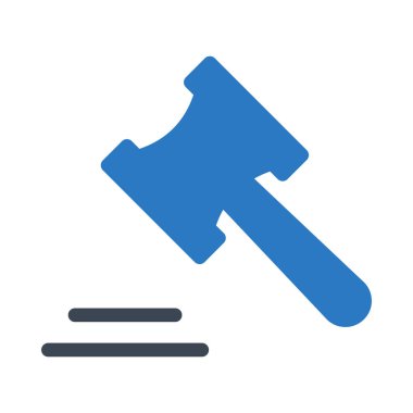 çekiç glif renk simgesi 