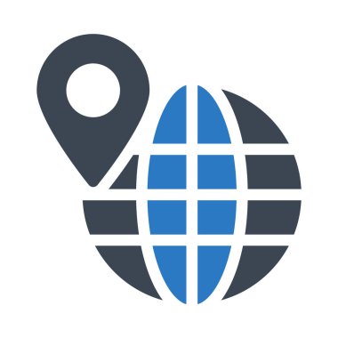 Haritası glyph renk simgesi 