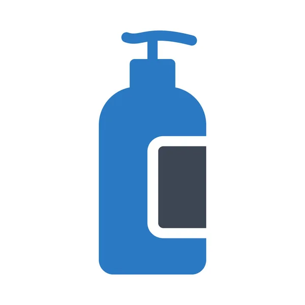 Facewash Glyph Color Icon — Stock Vector