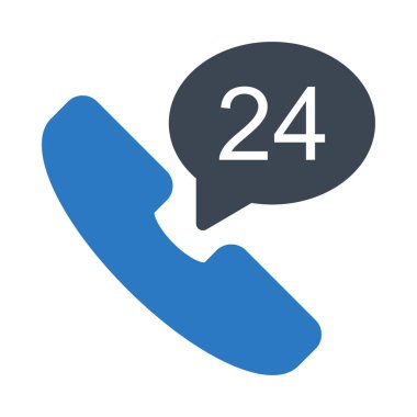 Hizmetleri glif renk simgesi