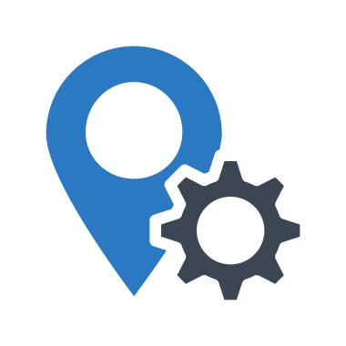 konum ayarı glif renk simgesi 