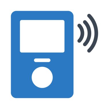 Mobil Wifi glif renk simgesi