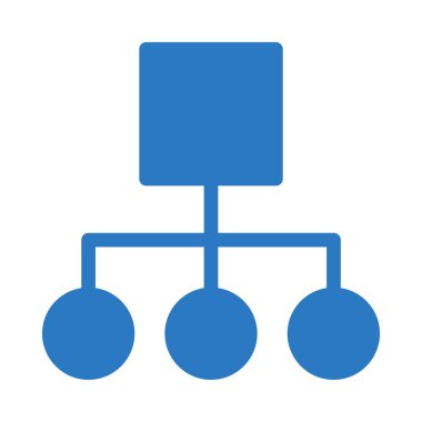 bağlantı glif renk simgesi 