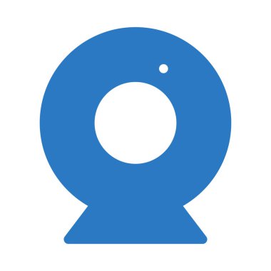 Webcam glif renk simgesi