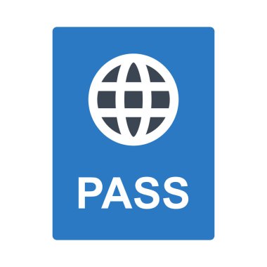 pasaport glif renk simgesi