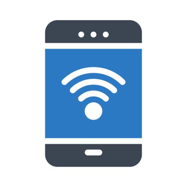 sıcak nokta glif renk simgesi