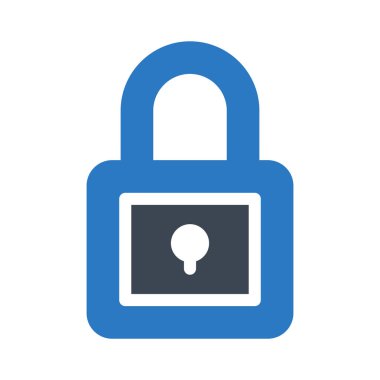 kilit glif renk simgesi