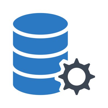 sunucu ayarı glif renk simgesi