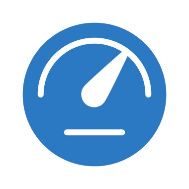 hız ölçer glif renk simgesi