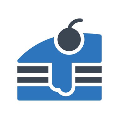 pasta glif renk simgesi