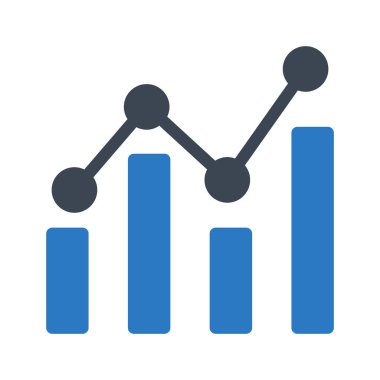 analitik grafik glif renk simgesi