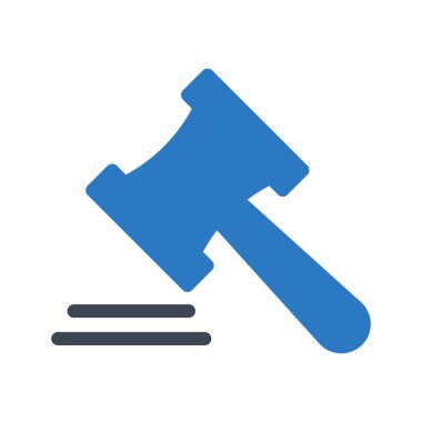 çekiç glif renk simgesi