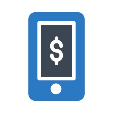 online ödeme glif renk simgesi