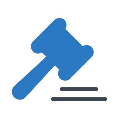 çekiç glif renk simgesi