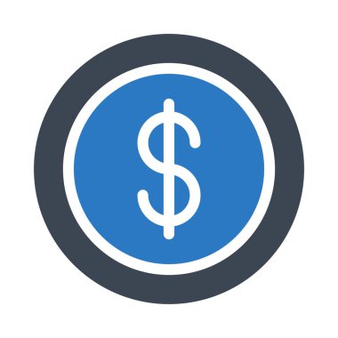 paralar glif renk simgesi