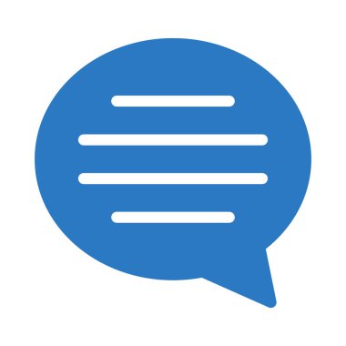 kabarcık sohbet glif renk simgesi