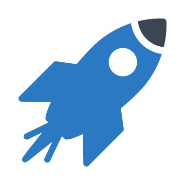 alttan yukarıya ittirmek glif renk simgesi