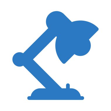 Masa lambası glif renk simgesi