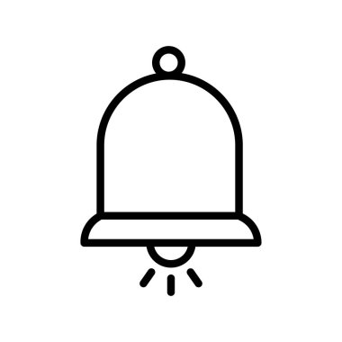 Zil ince çizgi simgesini