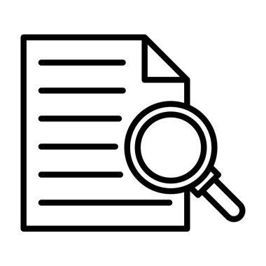 çalışma ince çizgi simgesi