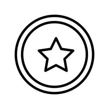 kaliteli ince çizgi simgesi