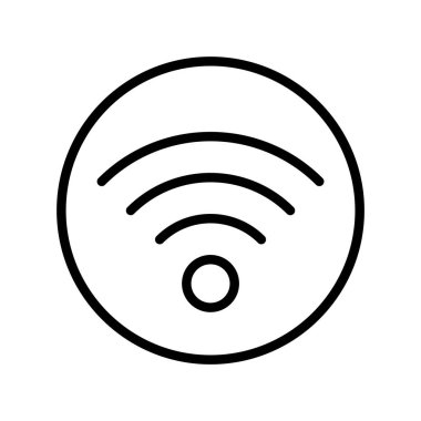 sıcak spot ince çizgi simgesi