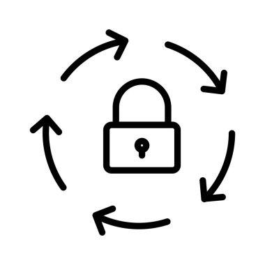 özel ince çizgi simgesi