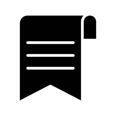 yer imi sayfa glifleri düz simgesi