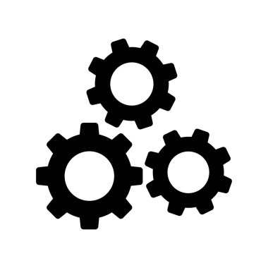 tercih glifleri düz simgesi