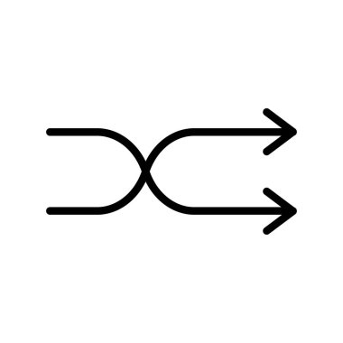 geçiş glifleri düz simgesi