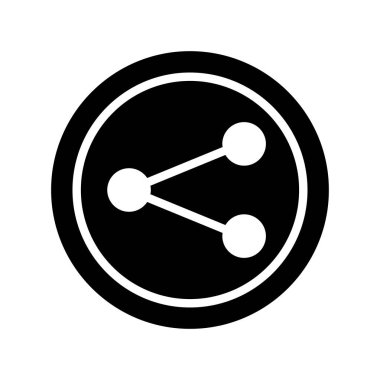 glifleri düz simgesi paylaşma