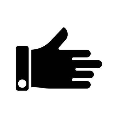 Ok Glifler düz simgesi