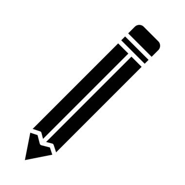 glifleri düz simge yazma