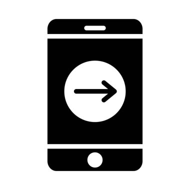 veri glifleri düz simgesi paylaşma