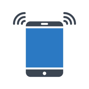 Telefon Kablosuz glifleri renk simgesi