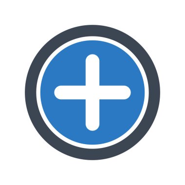 artı Glifler renk simgesi