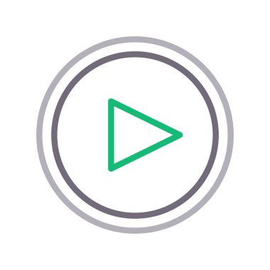 ince renk çizgisi simgesini oynat