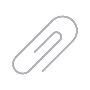 klip ince renk çizgisi simgesi