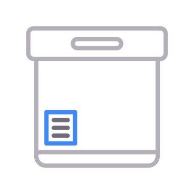 parsel ince renkli çizgi simgesi