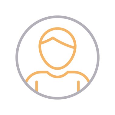 Hesap ince renk çizgisi simgesi