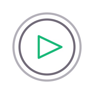 ince renk çizgisi simgesini oynat